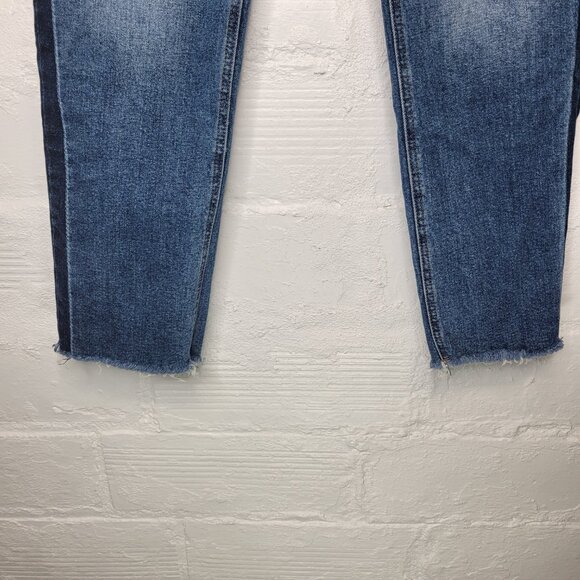 Kut From The Kloth Women's Size 4L Jeans Elizabeth Fab Ab Ankle Straight Leg - Picture 5 of 8